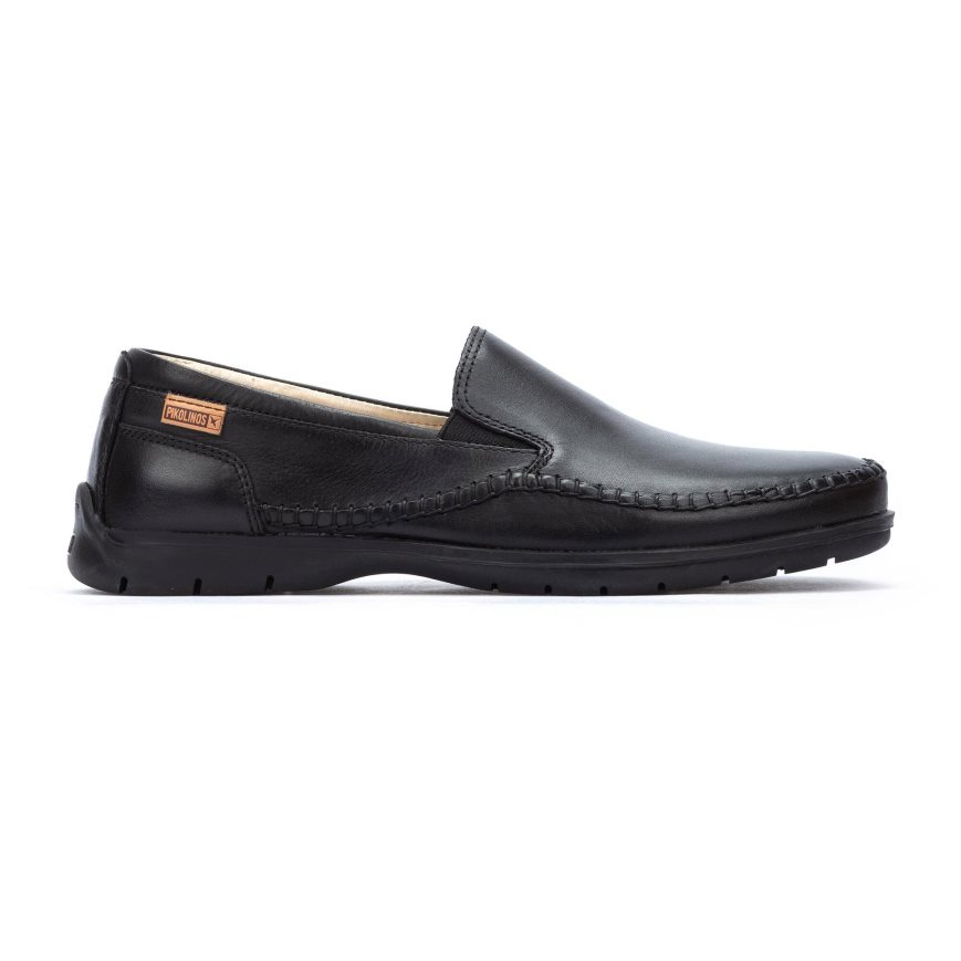 Men\'s Pikolinos MARBELLA Moccasins Black | NZ H1209A5